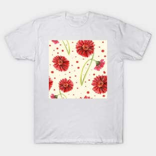 Red gerberas T-Shirt